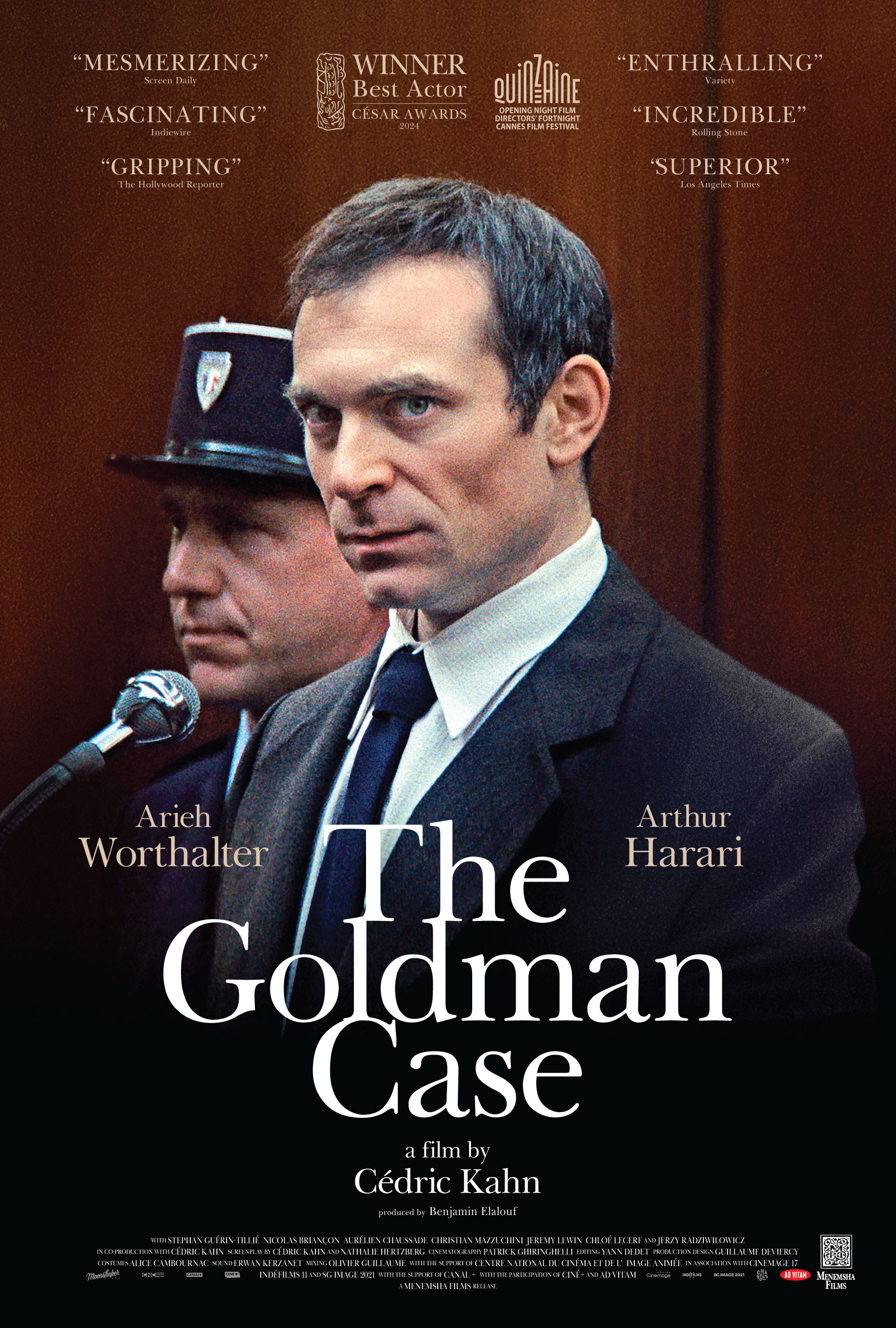 movie poster for The Goldman Case